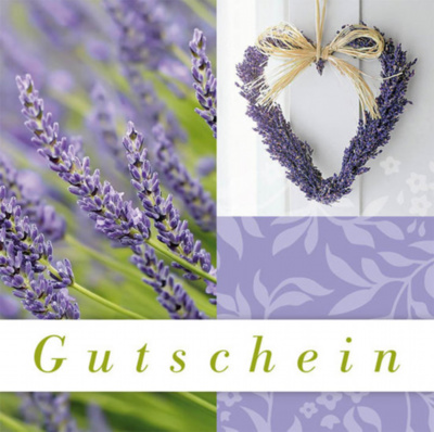 Gutschein Merci - Lavendel