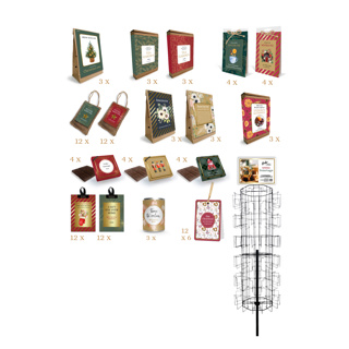 48 fächer bodenDisplay Gifts & greetings • ECO Candy Cane / Glam