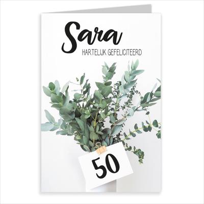 SARAH 50, Hartelijk Gefeliciteerd