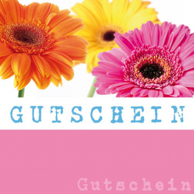 Merci Gutschein - Gerberas