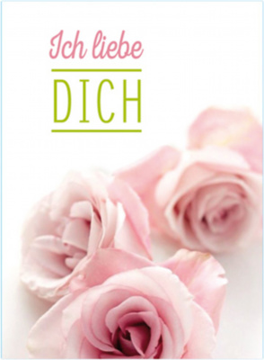 Floralia - Ich liebe Dich   -   Roze rozen