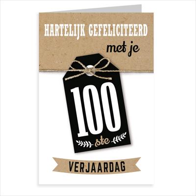 Numero - Hartelijk gefeliciteerd met je 100ste  verjaardag