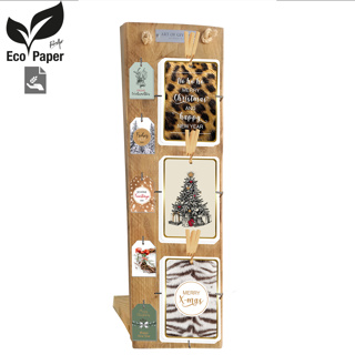 Holz kombi Display Jetty 8 • Eco Natural Christmas B