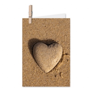 Blank: Sand heart