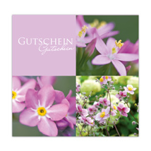 Gutschein - Lila Flowers