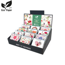 Displaybox Karton 12 Fächer Midi - Eco Wildflower