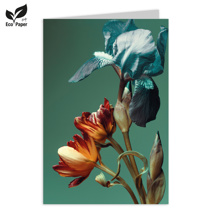 Blank: Eden bouquet, iris and tulip - petrol